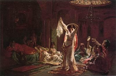  Arab or Arabic people and life. Orientalism oil paintings 590